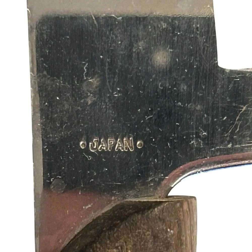 Vintage‎ RS 9 In Blade Stainless Steel Japan Chef's Knife Wood Handle